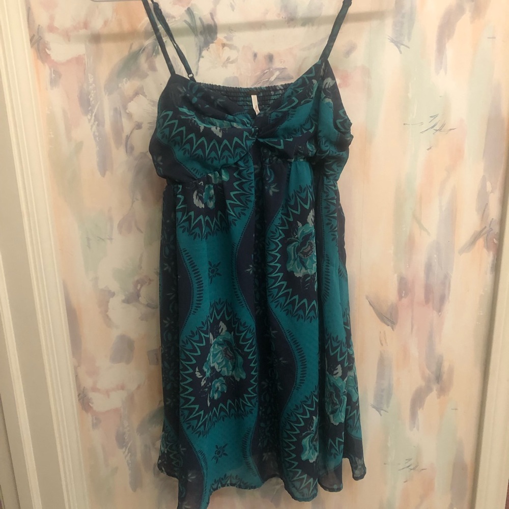 Free people, size small, blue dress